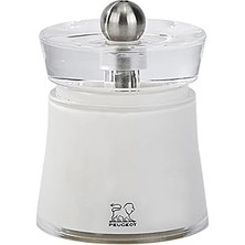 Nacario Peugeot Bali Acrylic Tuz Değirmeni 8 cm Beyaz