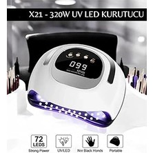 Nacario Fontenay x 21 Uv LED Tırnak Kurutucu 320 W 72 Uv LED Protez Tırnak Kalıcı Oje Kurutma Makinesi
