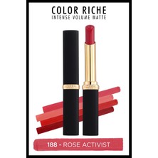 Nacario L'oreal Paris Color Riche Intense Volume Matte Ruj - 188 Rose Activist