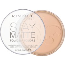 Nacario Rimmel London Stay Matte Pressed Powder Pudra 005-SILKY Beige