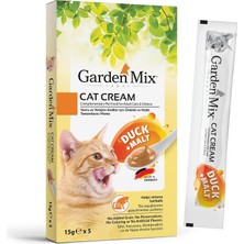 Nacario Garden Mix Kedi Kremasi Ördek+Malt 15GR*5