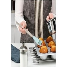 Nacario Ikea Bakglad Silikon Yumurta Hamur Pasta Fırçası Bej Mavi 26 cm BN60485551