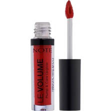 Nacario Note Cosmetics Le Volume Plump & Care Lipgloss 06 Hearthbreaker Dudak Parlatıcısı, Kırmızı