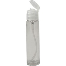 Nacario Paradise Boş Pet Şişe Ambalaj 30 ml ve Kapak Takım 50 Adet