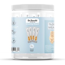 Nacario Dr.sacchi Creamy Snack Sterilised Salmon Sıvı Kedi Ödülü 14GR - 30'lu Kavanoz