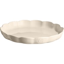 Nacario Emile Henry Madeleine Yivli Tart Tabağı, 30 Cm, Kil