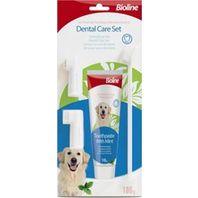 Nacario Bioline Nane Aromalı 100 gr Köpek Ağız Bakım Seti