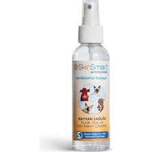 Nacario Skinsmart Kedi ve Köpek Kulak, Göz ve Deri Temizleme Spreyi, Antiseptik Bakım Solüsyonu,%99,9 Hijyen, Alkol Içermez, 100 ml