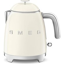 Nacario Smeg 50's Style KLF05CREU Retro Mini Kettle Krem