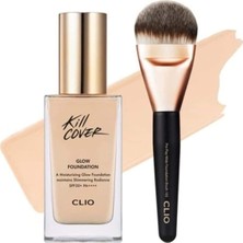 Nacario Clıo Yoğun Kapatıcılık ve Işıltı Sunan Fondöten Kill Cover Glow Foundation (3-By Linen) SPF50+PA++++