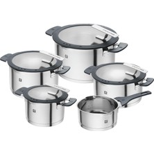 Nacario Zwıllıng Simplify Tencere Seti, 5 Parça, Paslanmaz Çelik