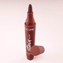 Nacario Oriflame The One Stain & Stay Kalıcı Dudak Kalemi Brick, 46893BRICK