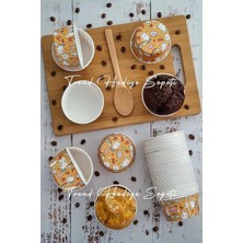 Nacario Cupcake Muffin Kalıbı, Jumbo Kek Kapsülü Büyük Boy Xl Tavşan Desenli 50'li