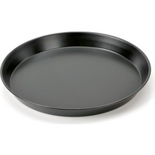 Nacario Orıgınal Kaıser Delicious Fırın/pizza Tepsisi Ø28 Cm, Alaşımlı Çelik, Siyah, 28 cm