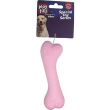 Nacario PF-4042-PLAYFULL Kemik Şeklinde Plastik Köpek Oyuncağı 12 cm