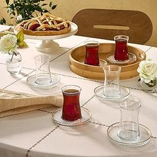 Nacario Karaca Nilüfer 12 Parça Çay Seti