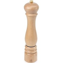 Nacario Peugeot Paris Elektrische Salzmühle, Mahlgradeinstellung U’select, Höhe: 34 Cm, Holz, Natur, 35655