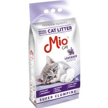 Nacario Mio Kedi Kumu, 5 Lt. Lavanta Kokulu Bentonit, Ince