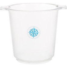 Nacario 240448 Buz Kovası, Yetişkin, Şeffaf, Tek Beden