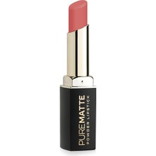 Nacario Golden Rose Pure Matte Powder Lipstick No: 101 - Nemlendirici Pudramsı Mat Ruj