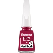 Nacario Flormar Nail Enamel Yüksek Pigmentli & Parlak Biti-