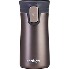 Nacario Contigo Pinnacle Autoseal Termos Bardak 300 ml Kahverengi