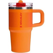Nacario Stanley The Quencher Protour Flip Straw Termos 0,60 L Pipetli Termos 10-12484-099 Turuncu