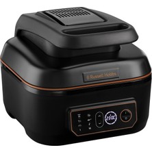 Nacario Russell Hobbs 26520-56 Satisfry Sıcak Hava Fritözü Xl 5,5 L Multi [airfryer & Grill & Multi-Cooker] (Bulaşık Makinesinde Yıkanabilir, Üstten ve Alttan Isıtmalı, Yavaş Pişirici, Fırınlama)