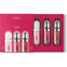 Nacario Kiko Milano Lıps Make Up Kıt - Glossy Lıp Set 01