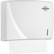 Nacario Rulopak R-1317B Havlu Dispenseri, Plastik, Beyaz