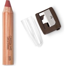 Nacario Kiko Milano Kiko Dudak Kalemi-Green Me Lips & CHEEKS-105 Rustic Rosewood