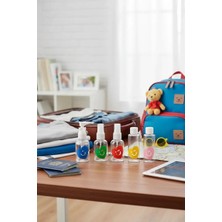 Nacario Miniso Lisanslı Minigo MX018 Seyahat Şişe Seti Çoklu Kozmetik Taşıma Kiti 18 cm