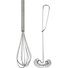 Nacario Ikea Idealisk Ikili Metal Çırpıcı Seti