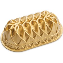 Nacario Nordic Ware Kutu Şeklinde Alüminyum Altın 25X15X8CM