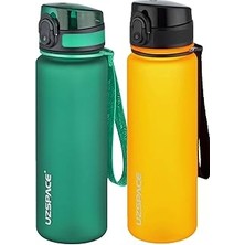 Nacario Uzspace 2'li Tritan Matara Seti 500 ml 14 Farklı Renk Seçeneği Fiftyfifty