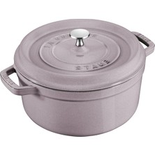 Nacario Staub Döküm Tencere, 24 cm Kiraz Çiçeği