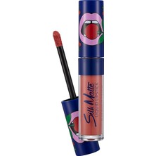 Nacario Silk Matte Yüksek Pigmentli & Mat Bitişli Nemlendirici Likit Ruj