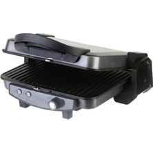 Nacario PTG06 1800W 4 Tost Kapasiteli Döküm Plakalı Antrasit Tost Makinesi
