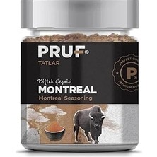 Nacario Pruf Montreal Biftek Çeşnisi/montreal Seasoning 130 Gr. Sağlıklı Cam Kavanoz
