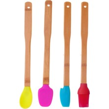 Nacario Bambum Zolly 4 Parça Spatula Seti Küçük