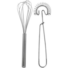 Nacario Ikea Idealisk Ikili Metal Çırpıcı Seti