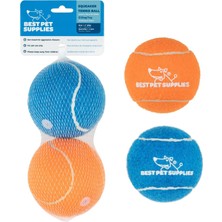 Nacario Best Pet Supplies Köpekler Için Gıcırtılı Tenis Topları, 2'li Paket, Atmak ve Getirmek Için Ağır Hizmet Interaktif Evcil Hayvan Oyuncakları, Egzersiz ve Doğal Davranış Eğitimini Destekler, Dayanıklı -