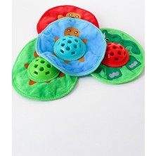 Nacario Busstier Çok Renkli Sesli Kedi Köpek Oyuncağı Ödül Mamaları Için Zeka Geliştirici Puzzle Mama Topu Isırınca Ses Çıkaran Vıcır Vıcır Hışırtılı Interaktif Oyun