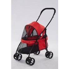 Nacario Tommy Evcil Hayvan Arabası Kırmızı 67 * 47 * 98CM