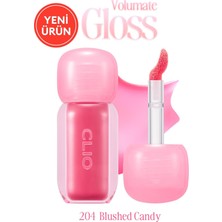 Nacario Clıo, Pigmentli, Parlak Bitişli Dolgunlaştırıcı Lip Gloss Volumate Gloss 204 Blushed Candy