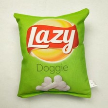 Nacario Tineke Cips Dayanıklı Cızırtılı ve Keti Otlu Kedi Oyuncağı 1 Adet (Lazy)