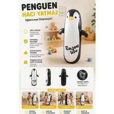 Bigstoy 65 cm Şişme Penguen Hacıyatmaz Oyuncak Çocuk Denge Oyuncağı 3+ YaşWJ001