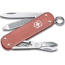 Nacario Victorinox Isviçre Çakısı Küçük Klasik Sd Alox Limited Edition 2025, Multitool, Isviçre Çakısı, 5 Fonksiyon, Bıçak, Makas, Kırmızı