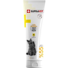 Nacario Supravet Anti-Hairball Malt Kedi Macunu 100 gr Tüy Yumağı Engelleyici (%55 Extra Malt)