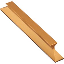 Nacario Qyqs Cupboards & Draws Için Kulplar, Kendinden Yapışkanlı Push-Helfer Tutacağı, Buzdolabı Kapı Kulpları, Çeşitli Özellikler Seçenekleri (Numara: 1 Adet, Renk: Altın Uzunluk 30 Cm)').